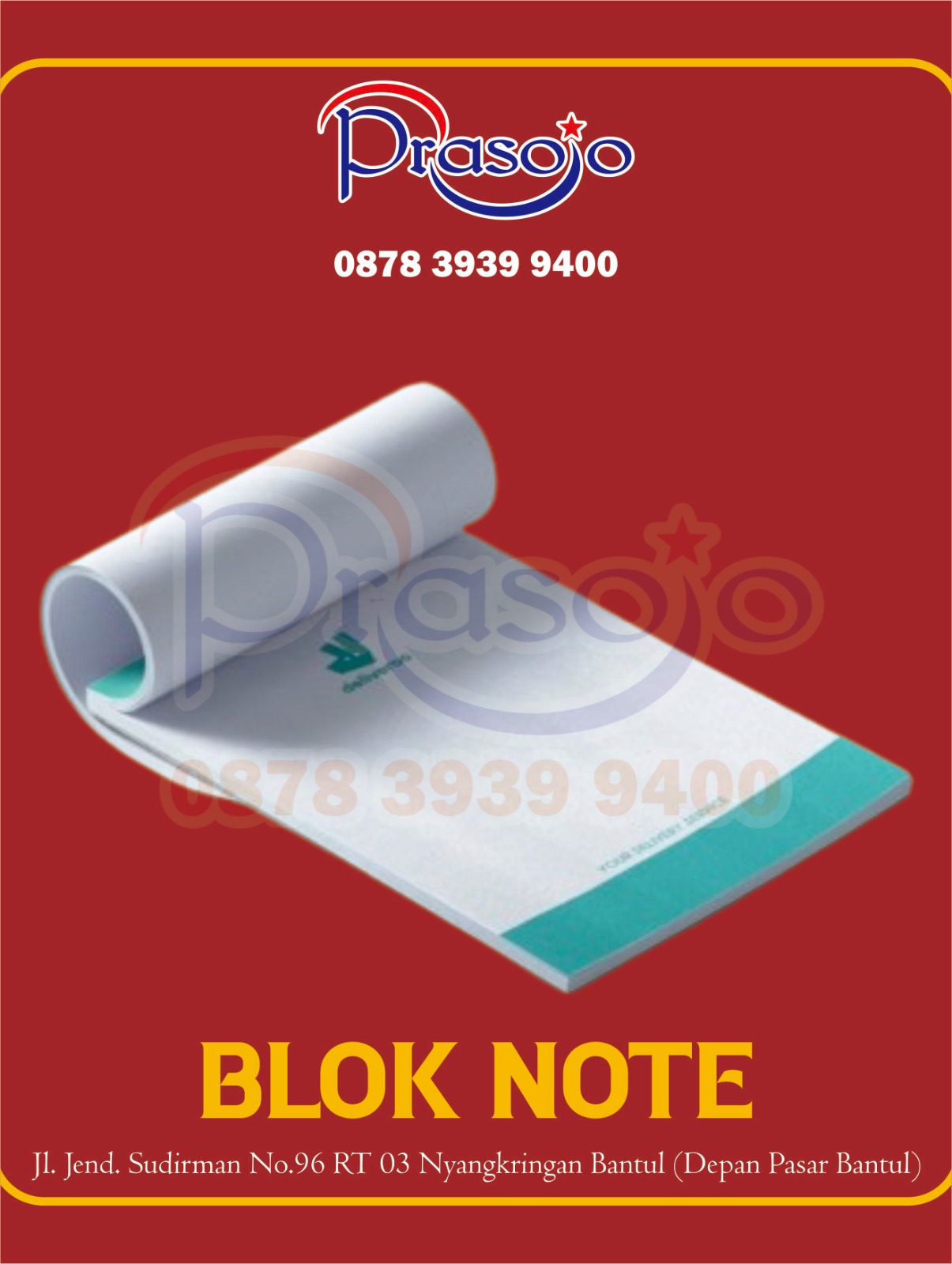 block note custom logo, block notesouvenir seminar, block note desain elegan