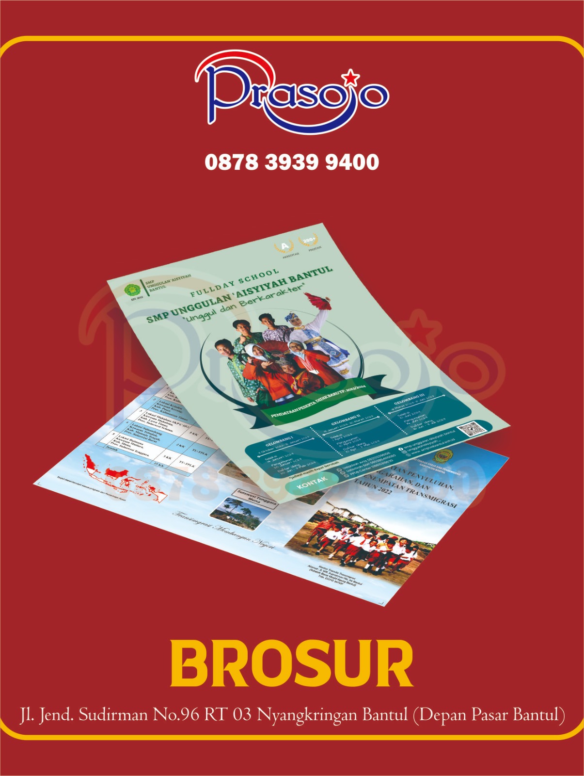 brosur promosi bisnis, cetak brosur full color murah, brosur lipat desain kreatif