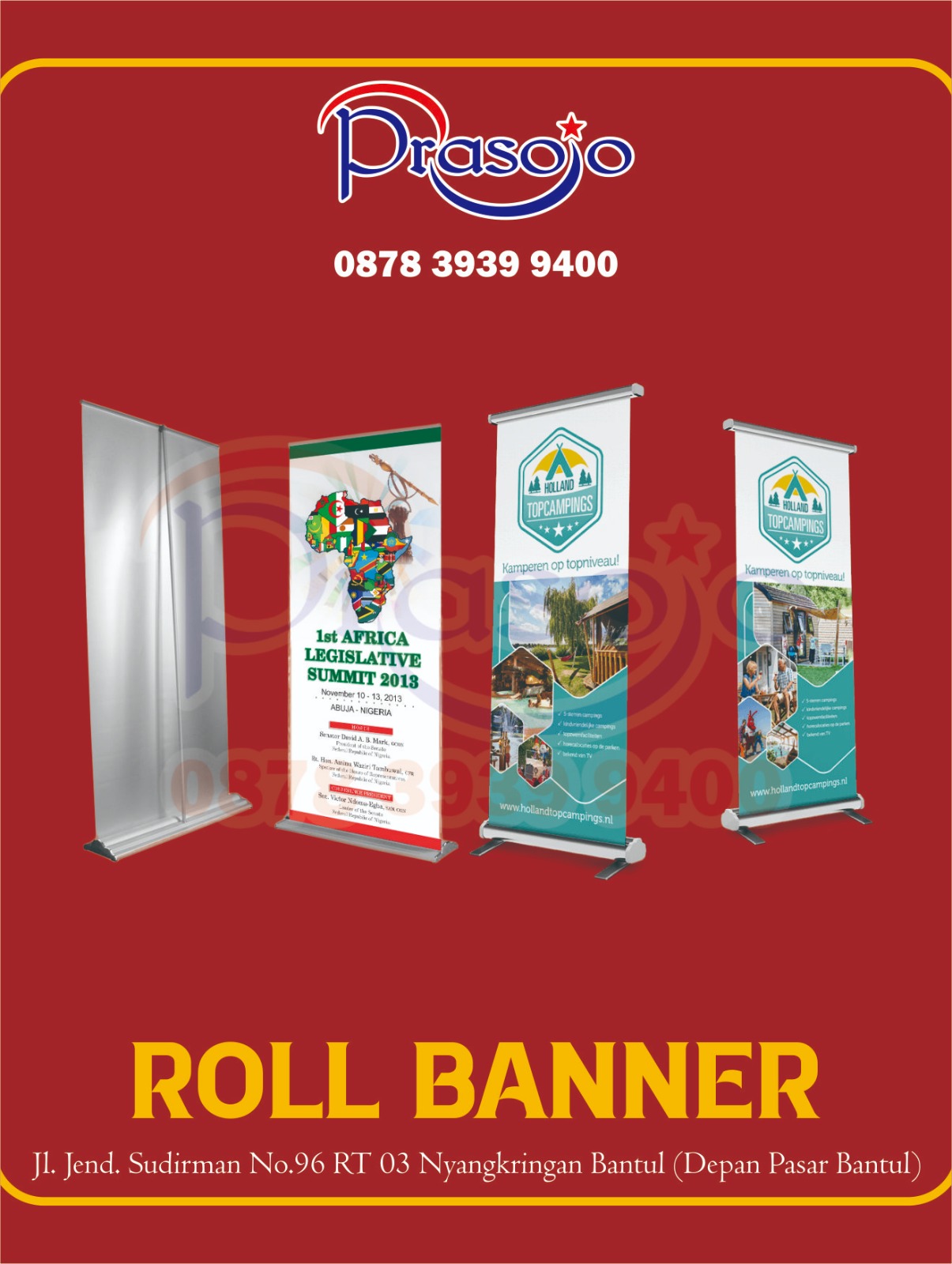 roll banner promosi bisnis, roll banner event pameran, roll banner desain profesional